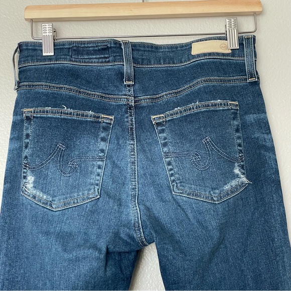 Adriano Goldschmied The Farrah Skinny Ankle High-Rise Ag-ed Denim Jeans Sz 28R - Picture 8 of 11